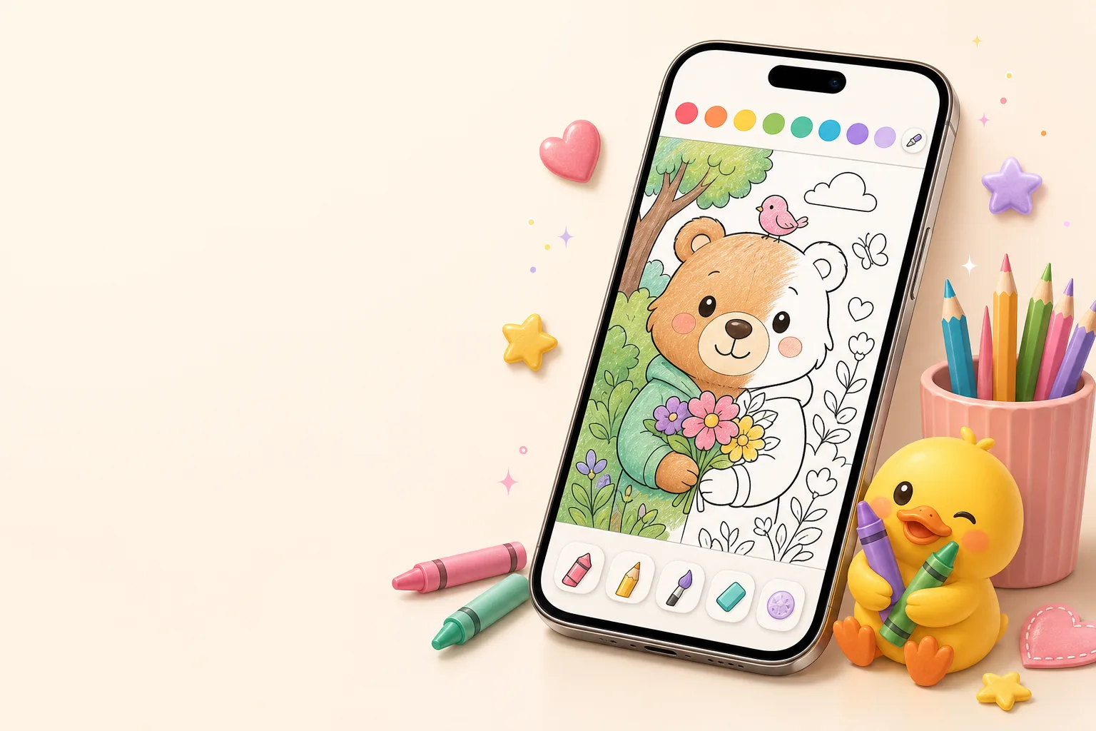 App de Colorir Grátis — Pinte Online Sem Instalar Nada