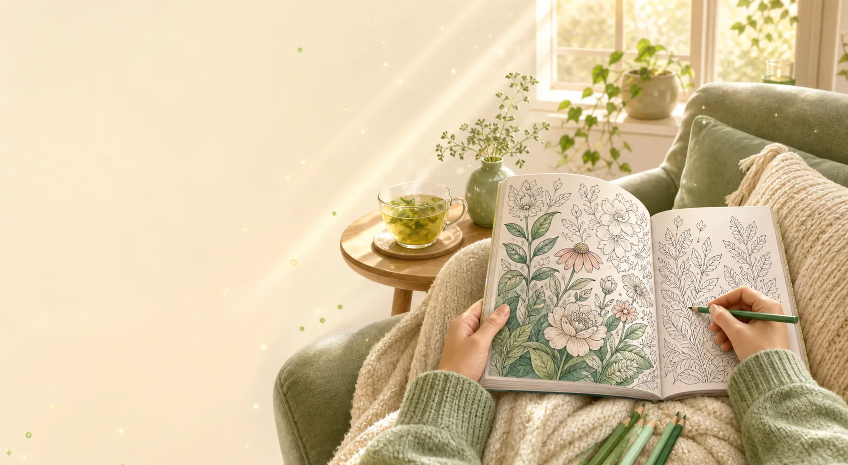 Colorear para Relajarse — Páginas para Colorear Anti-Estrés